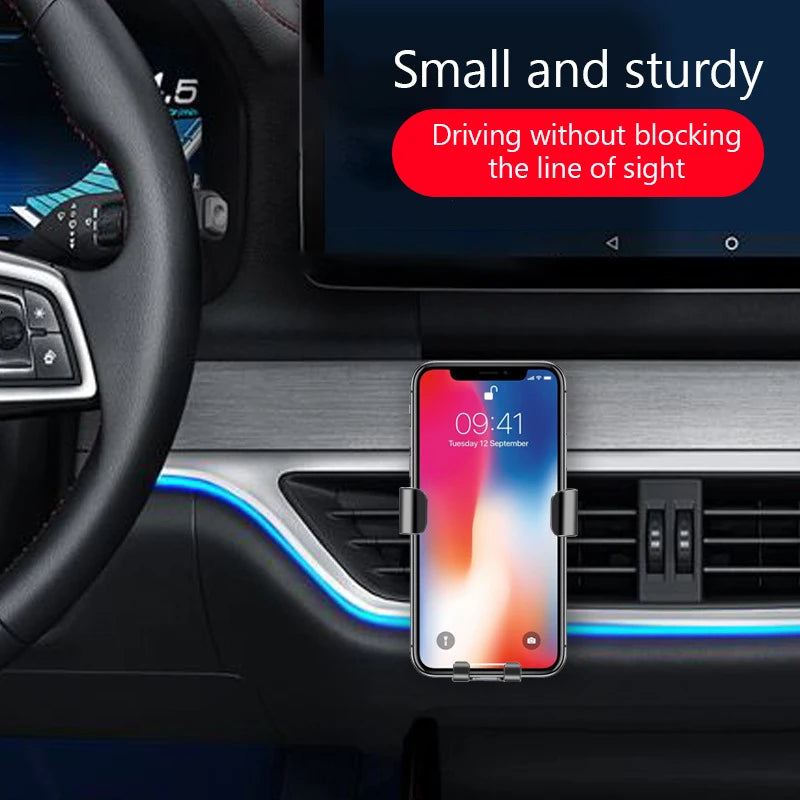 Universal Multi-Function Car Phone Holder for Dashboard Sun Visor and Mirror