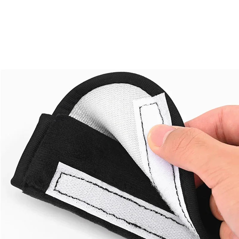 2PC Universal Adjustable Car Safety Belt Covers – Shoulder Strap Protector Pads