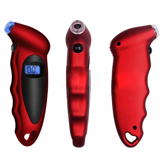 Digital Tire Pressure Gauge with Backlight – High-Precision LCD Air Pressure Meter