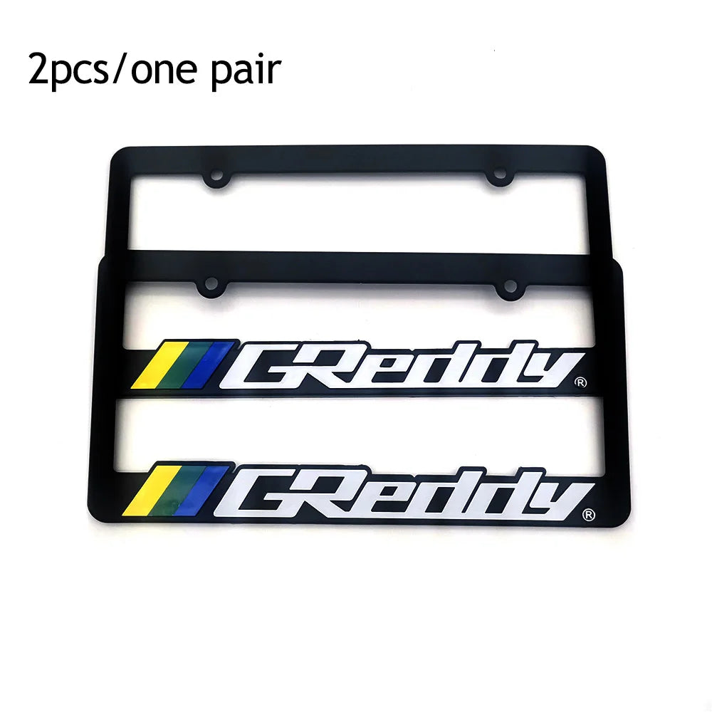 JDM Style Hokkaido Wave License Plate Frame
