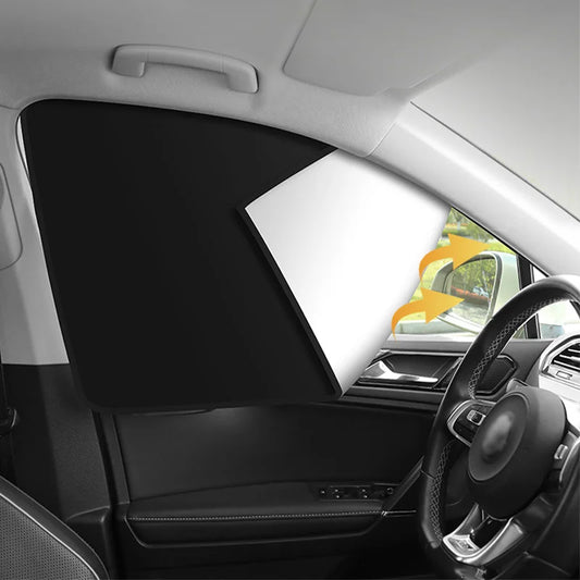 2PCS Privacy & UV Protection Sun Shades for Front and Rear Windows