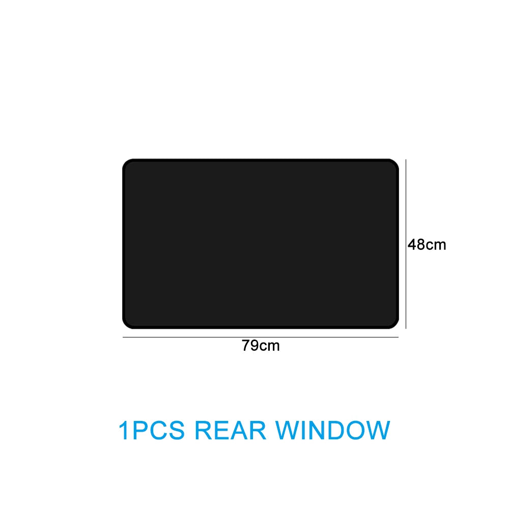 Magnetic Car Sunshade Curtains – Double-Sided UV Protection Window Sun Shield Cover