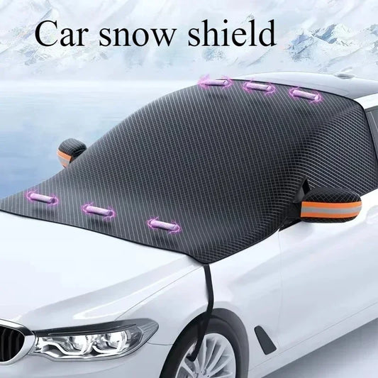 Car Windshield Snow Cover – Ice & Snow Protector for Front Window