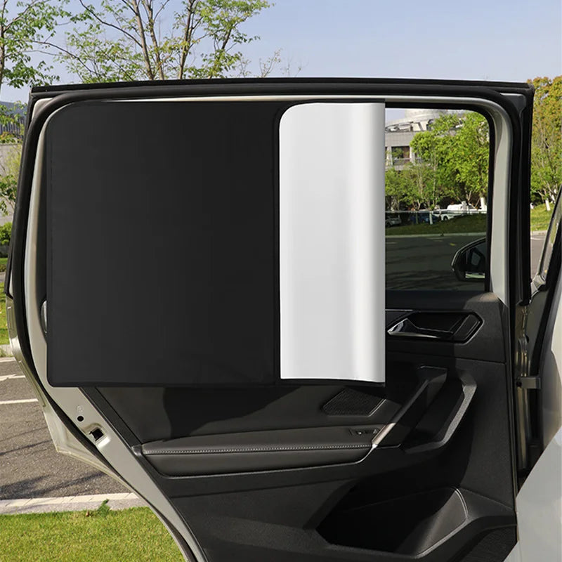 2PCS Privacy & UV Protection Sun Shades for Front and Rear Windows