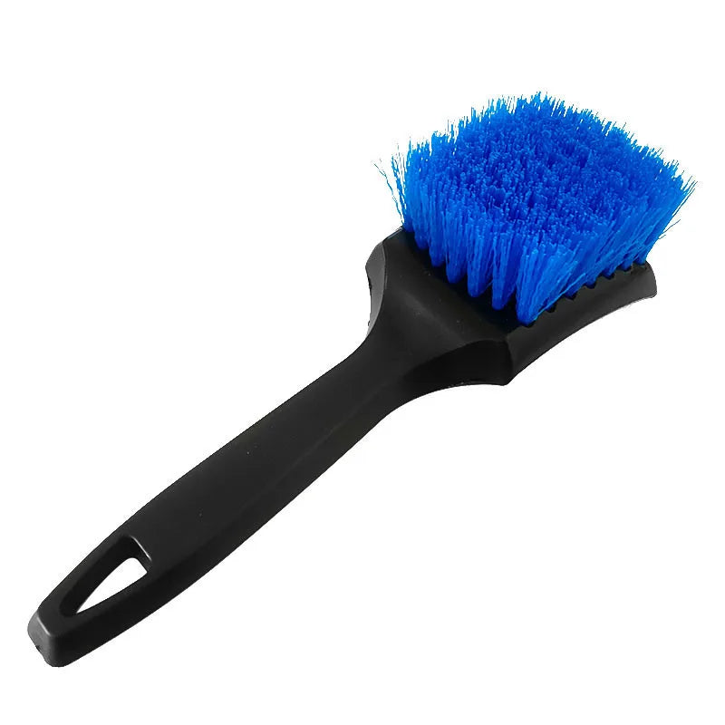 Car Tire Rim Brush Set – Hard Bristle Wheel Hub Cleaning Tools for Tires