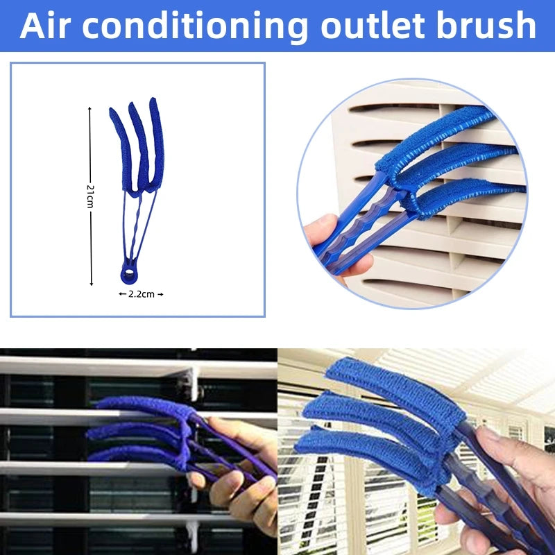 Car Detailing Brush Set – Ultimate Auto Cleaning Kit for Vents, Gaps & Air Outlets