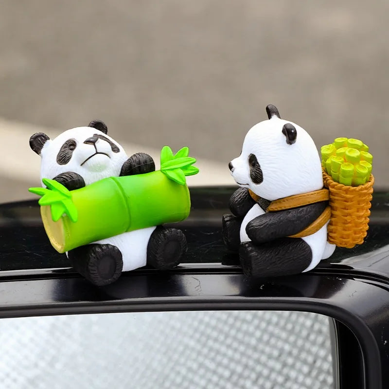 Cute Panda Dashboard Ornament for Car Decoration