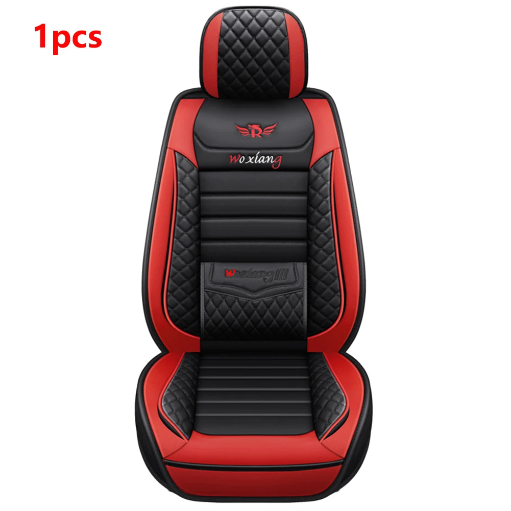 Universal Faux Leather Car Seat Cover with Comfortable Fit and Easy Clean Surface for Most Vehicles