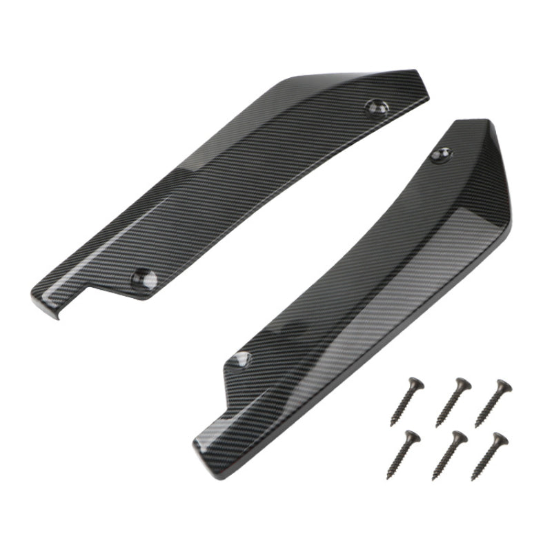 Carbon Fiber Rear Corner Guard – Universal Car Exterior Anti-Collision Accessory