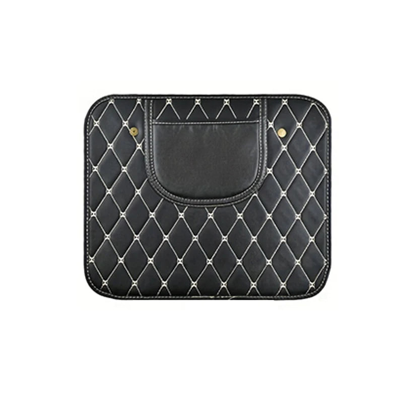 New PU Leather Car Anti-Kick Mat – Seat Back Protector Cover