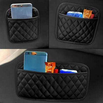Multifunction Car Organizer Pocket Bag – Storage Pouch for Cards, Phone, Keys