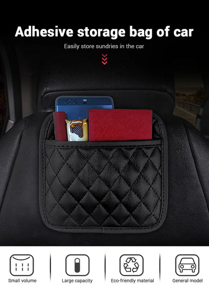 Multifunction Car Organizer Pocket Bag – Storage Pouch for Cards, Phone, Keys