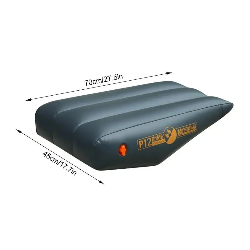 Car Travel Inflatable Mattress & Front Slope Pad – Air Bed Seat Gap Cushion for Self-Driving
