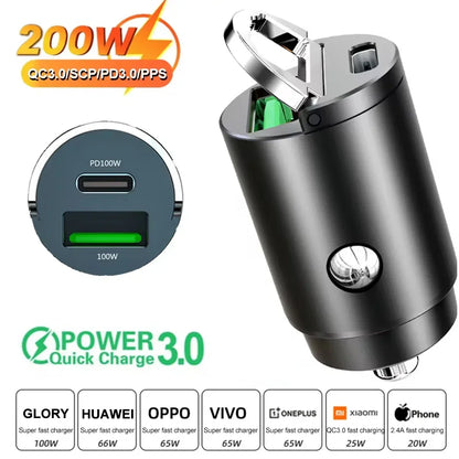 Dual USB 30W Car Charger – Fast Charging Adapter for 12V–24V Outlets