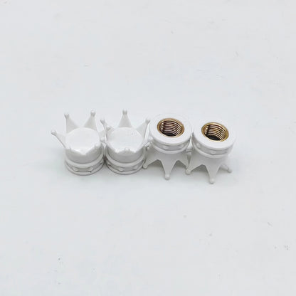 4 Piece Tire Valve Cap Set Dustproof Covers for Car Motorcycle Bike or Truck