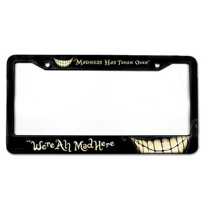Sleek Universal Aluminum License Plate Frame