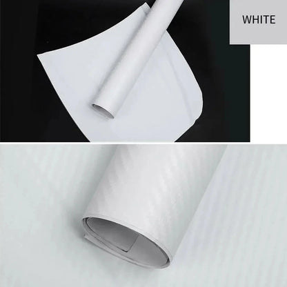 3D Carbon Fiber Vinyl Wrap Roll for Car Interior Customization 30 x 127 cm