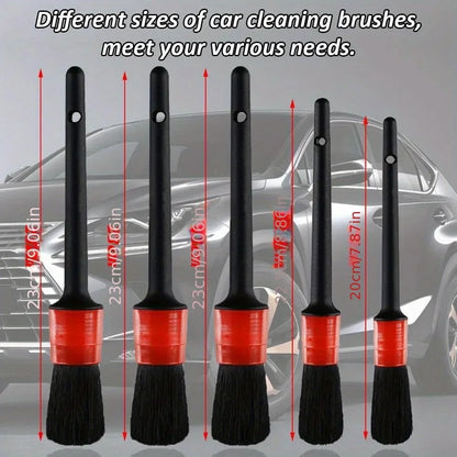 Car Detailing Brush Set – Ultimate Auto Cleaning Kit for Vents, Gaps & Air Outlets