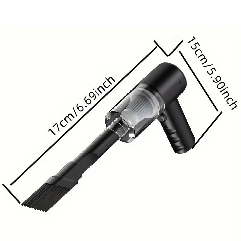 15000Pa Wireless Car Vacuum Cleaner – Portable Handheld Strong Suction Dust Collector
