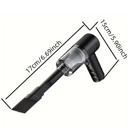15000Pa Wireless Car Vacuum Cleaner – Portable Handheld Strong Suction Dust Collector