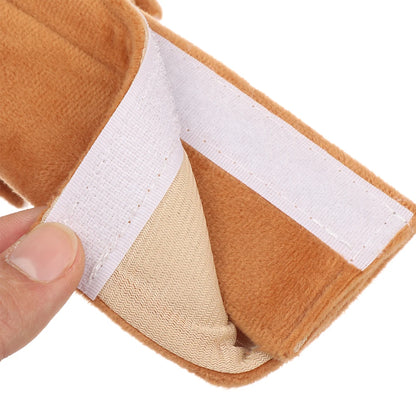 Cartoon Car Seat Belt Cover – Universal Flannel Shoulder Pad for Comfort & Safety