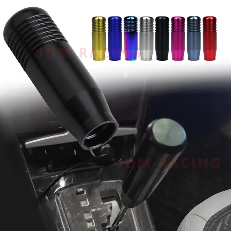 Universal Aluminum Gear Shift Knob for Manual Transmission Cars with 3 Size Adapters