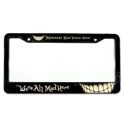 Sleek Universal Aluminum License Plate Frame