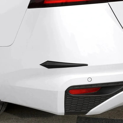 4PCS Car Anti-Scratch Protective Stickers – Bumper, Door, Rearview Mirror Edge Guard Rubber Strips