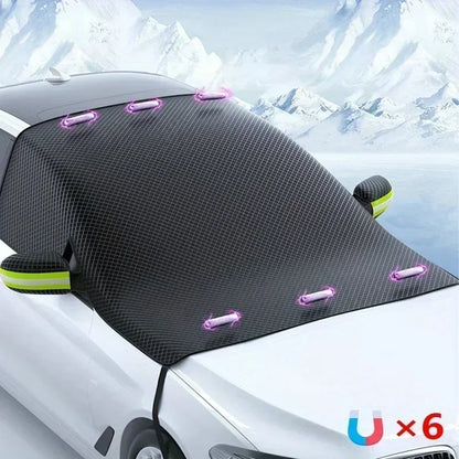 Car Windshield Snow Cover – Ice & Snow Protector for Front Window
