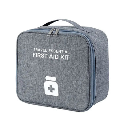 Portable Family First Aid Kit Travel and Home Medical Storage Bag