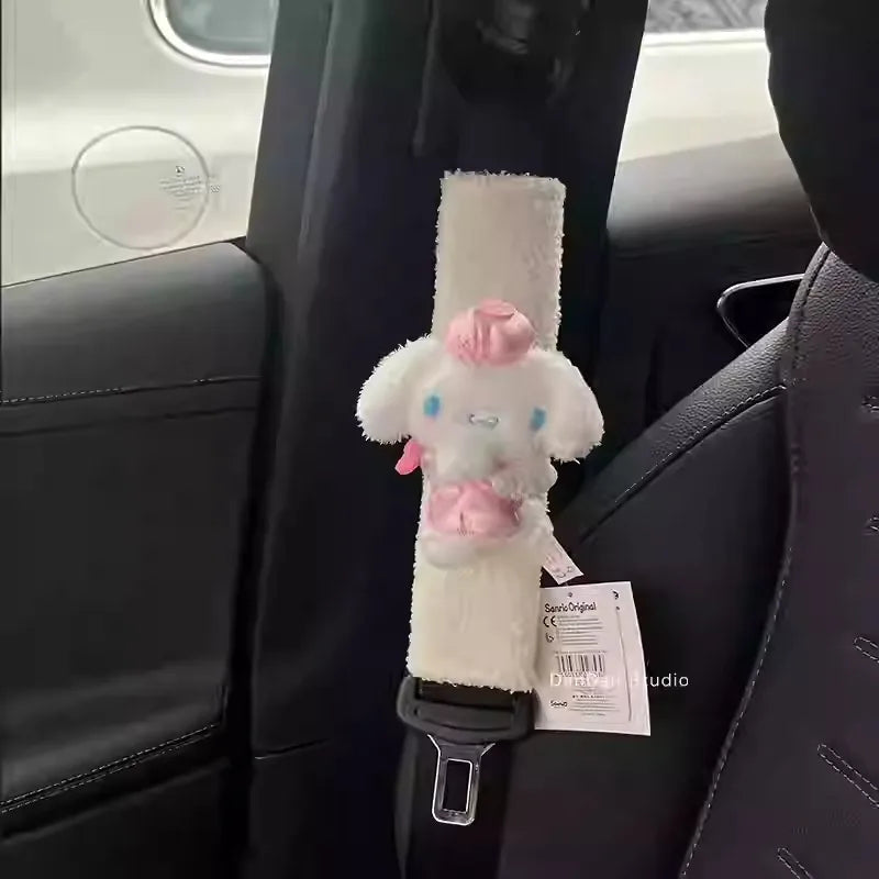 Plush Car Seat Belt Shoulder Cushion Pad