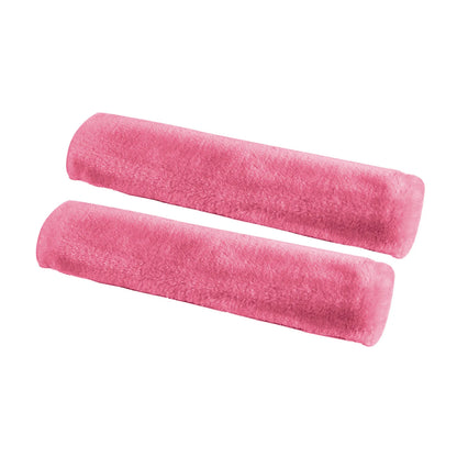 2PCS Soft Faux Sheepskin Car Seat Belt Covers – Shoulder Pads for All Cars