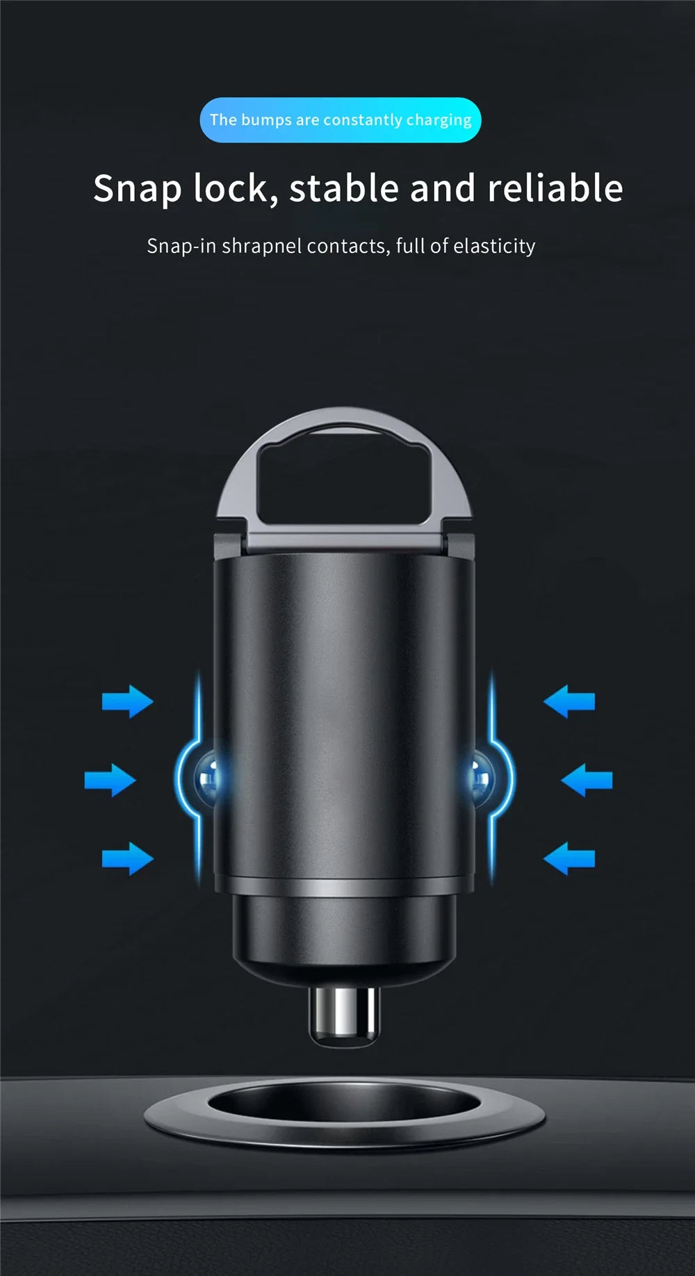 Dual USB 30W Car Charger – Fast Charging Adapter for 12V–24V Outlets
