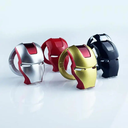 Superhero Car Ignition Button Cover Sticker Set Decorative Trim for Start Switch