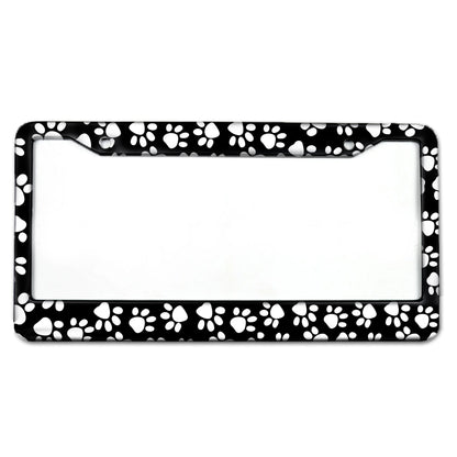 Sleek Universal Aluminum License Plate Frame