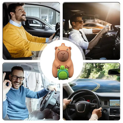 Capybara Car Air Freshener Clip – Cute Cartoon Vent Diffuser for a Refreshing Drive