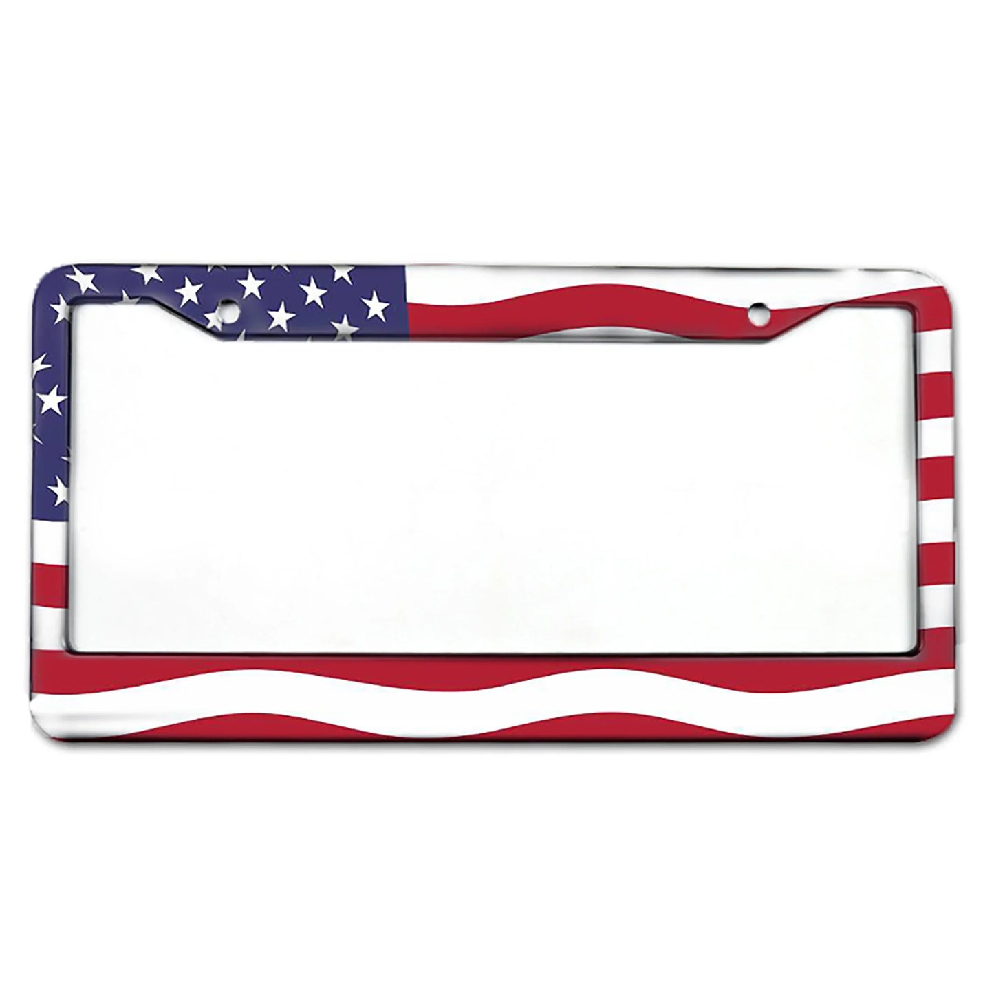 Sleek Universal Aluminum License Plate Frame