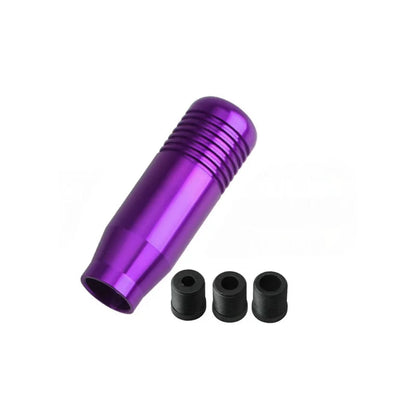 Universal Aluminum Gear Shift Knob for Manual Transmission Cars with 3 Size Adapters