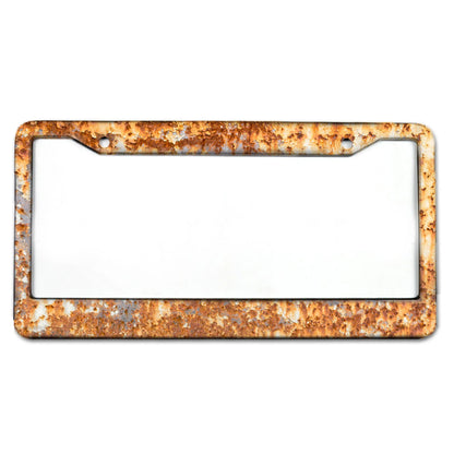 Sleek Universal Aluminum License Plate Frame