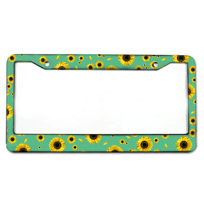 Sleek Universal Aluminum License Plate Frame