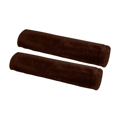 2PCS Soft Faux Sheepskin Car Seat Belt Covers – Shoulder Pads for All Cars