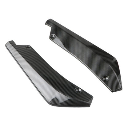 Carbon Fiber Rear Corner Guard – Universal Car Exterior Anti-Collision Accessory