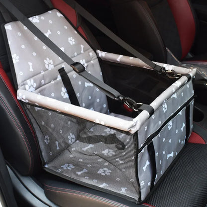 Double Thick Waterproof Mesh Hanging Pet Car Seat Bag – Folding Dog Mat & Safety Blanket