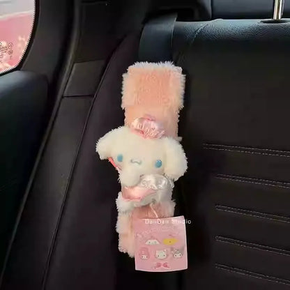Plush Car Seat Belt Shoulder Cushion Pad