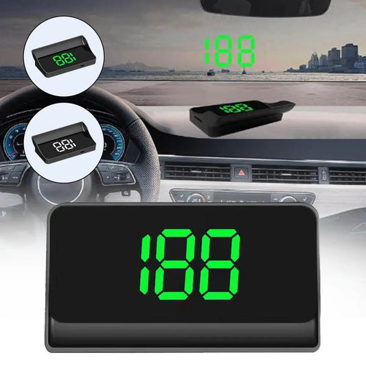 Car Head-Up Display (HUD) – Digital KMH Speedometer GPS Projector for Windshield