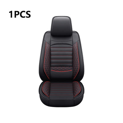 Universal Faux Leather Car Seat Cover with Comfortable Fit and Easy Clean Surface for Most Vehicles