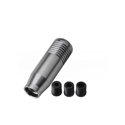 Universal Aluminum Gear Shift Knob for Manual Transmission Cars with 3 Size Adapters