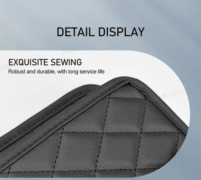 Car Seat Back Storage Box – Universal Hanging Headrest Organizer with Foldable Pockets