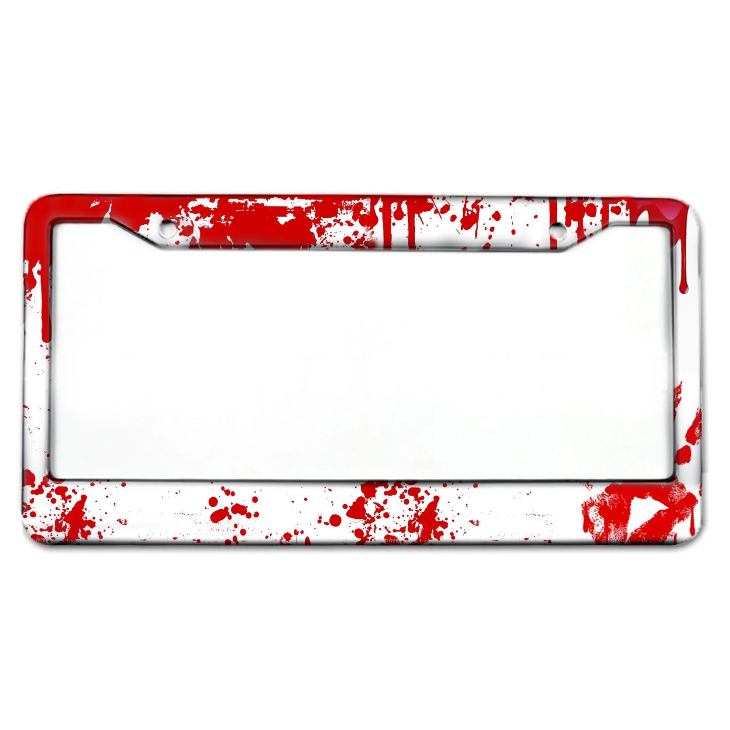 Sleek Universal Aluminum License Plate Frame