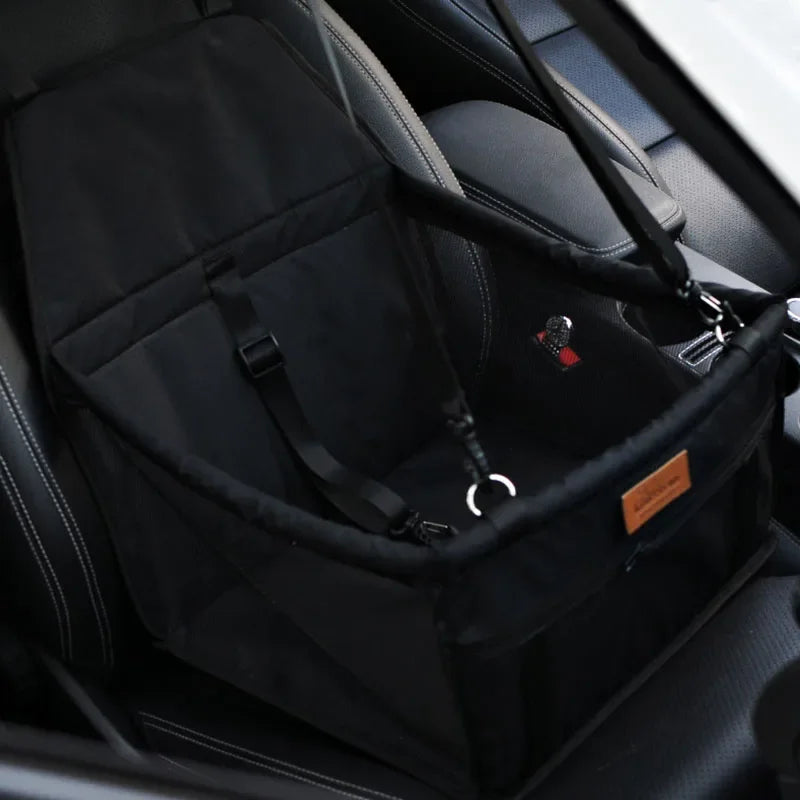 Double Thick Waterproof Mesh Hanging Pet Car Seat Bag – Folding Dog Mat & Safety Blanket